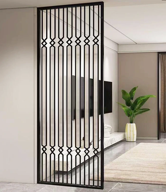 Laser Cut Metal Interior Divider Screen