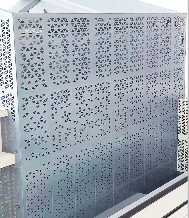 ການອອກແບບທີ່ທັນສະໄຫມ Stainless Steel Facade Cladding Panel